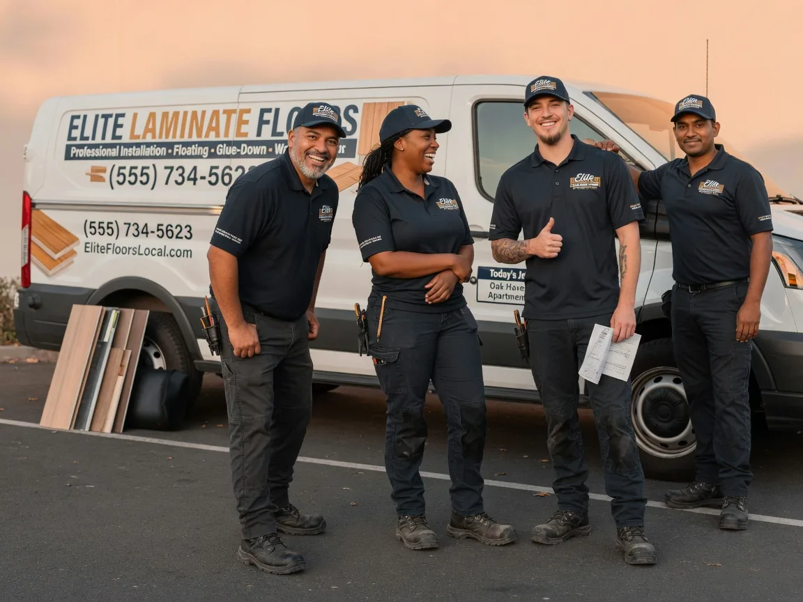 Laminate flooring installation company in Empire, OH